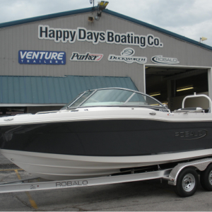 2026 Robalo R207 Dual Console Shark Grey for sale happy days boating