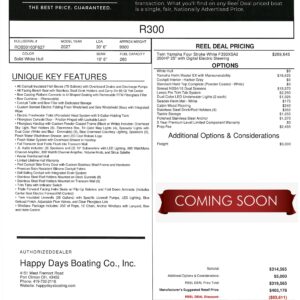 2027 Robalo R300 Center Console